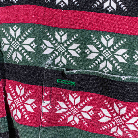 Tommy Hilfiger Snowflake Striped Button Down Shirt