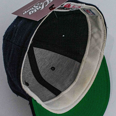 New York Yankees New Era Hat Diamond Collection Wool MLB Green Brim