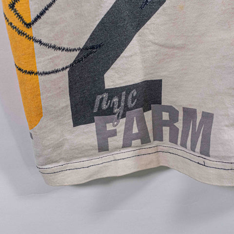 Phat Farm AOP Cut Sew Hip Hop T-Shirt Baggy