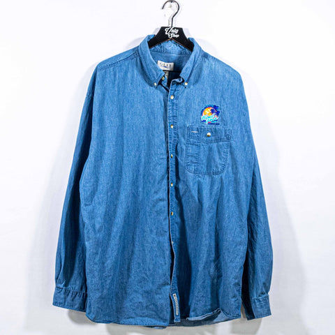 1999 NCAA Final Four Tampa Bay Denim Shirt