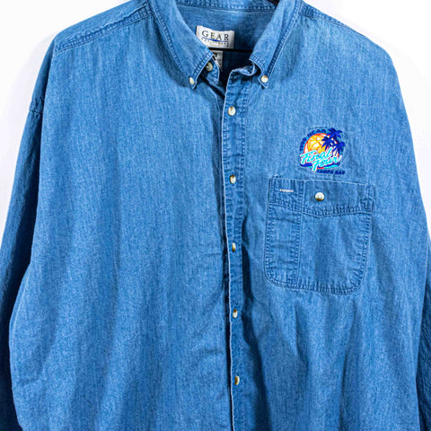 1999 NCAA Final Four Tampa Bay Denim Shirt