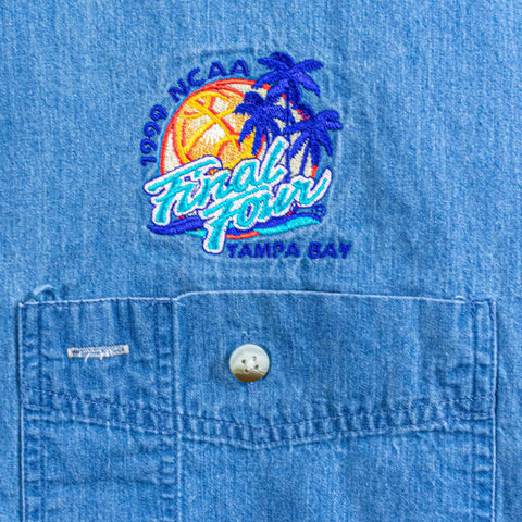 1999 NCAA Final Four Tampa Bay Denim Shirt