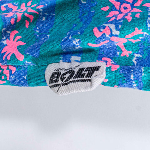 Lightning Bolt AOP Striped Surf T-Shirt