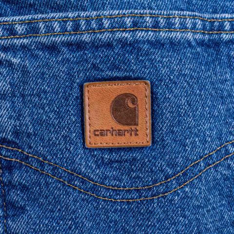 Carhartt Patch Logo Jeans Workwear Denim