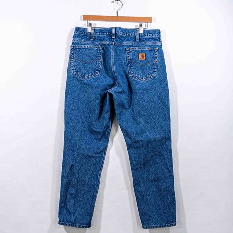 Carhartt Patch Logo Jeans Workwear Denim