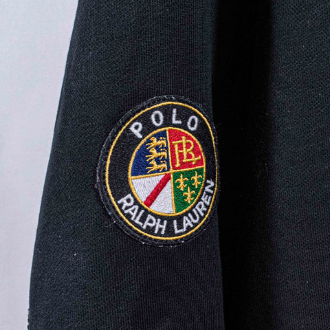 Polo Ralph Lauren Crest Cookie Patch Full Zip Hoodie Sweatshirt