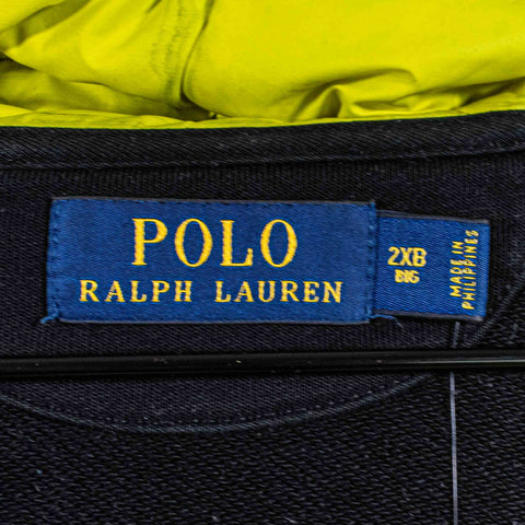 Polo Ralph Lauren Crest Cookie Patch Full Zip Hoodie Sweatshirt