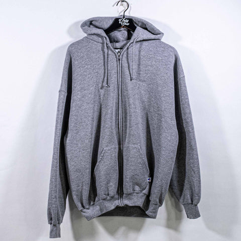 Russell Athletic Blank Zip Hoodie Sweatshirt