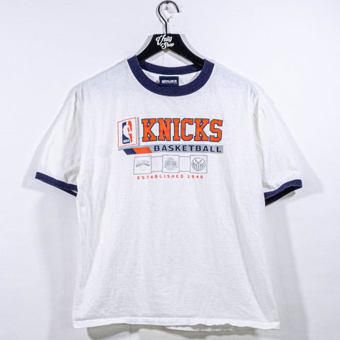 New York Knicks Basketball Ringer T-Shirt NBA