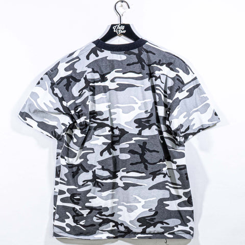 Rothco Military Gray Camo T-Shirt Made in USA Single Stitch
