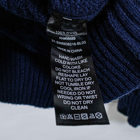 Todd Snyder Cable Knit Wool Sweater Pullover