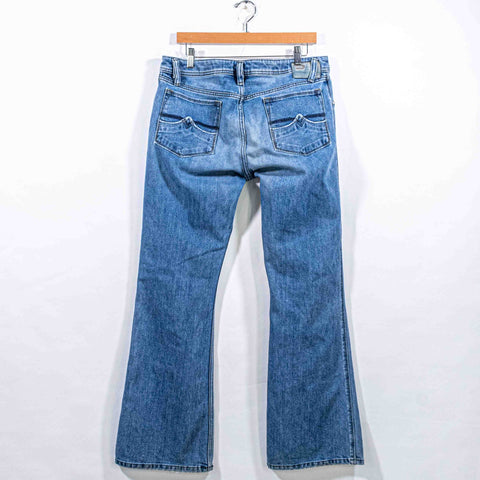 Diesel Zaf Boot Cut Jeans Flare