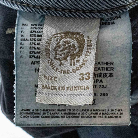 Diesel Zaf Boot Cut Jeans Flare