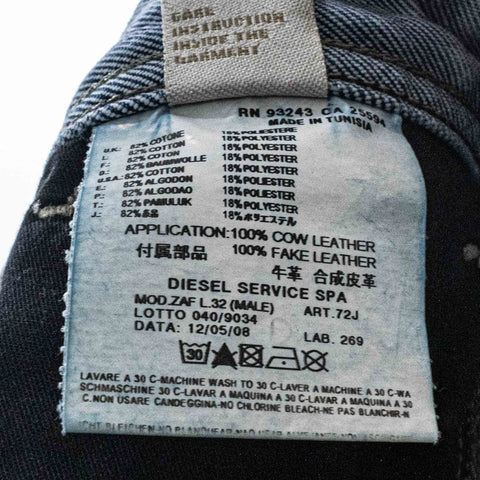 Diesel Zaf Boot Cut Jeans Flare