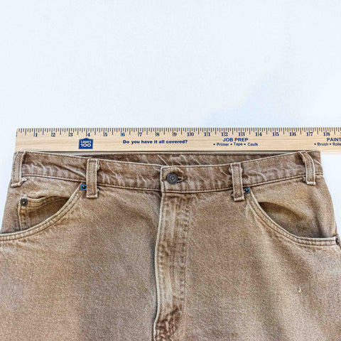 Levis 550 Black Tab Brown Jeans