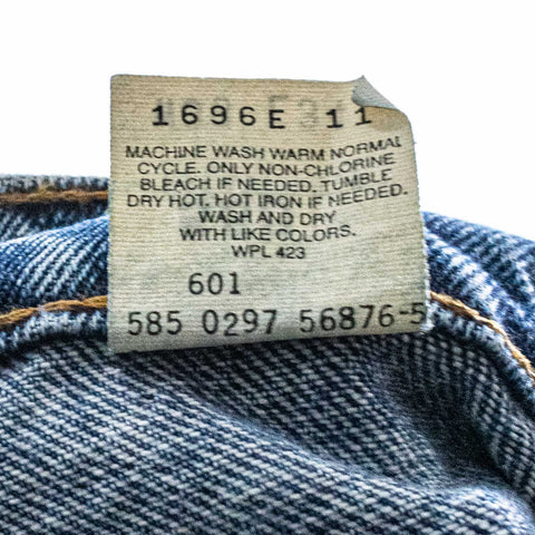 Levis 550 Relaxed Fit Orange Tab Jeans