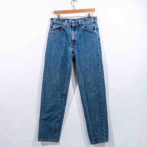 Levis 550 Relaxed Fit Orange Tab Jeans