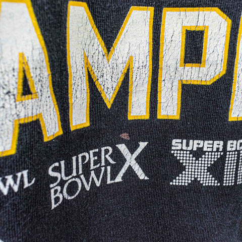 Pittsburgh Steelers 5 Time Super Bowl Champions Rings T-Shirt