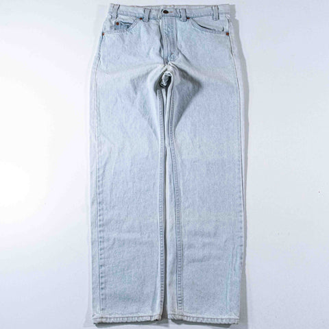 Levis 505 Orange Tab Jeans Faded