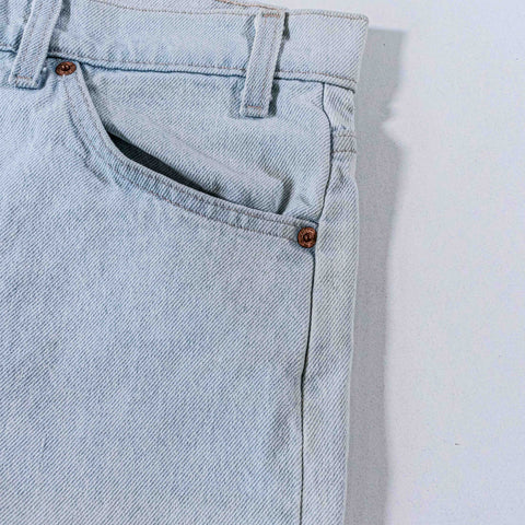 Levis 505 Orange Tab Jeans Faded