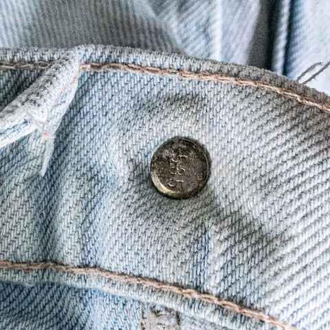 Levis 505 Orange Tab Jeans Faded