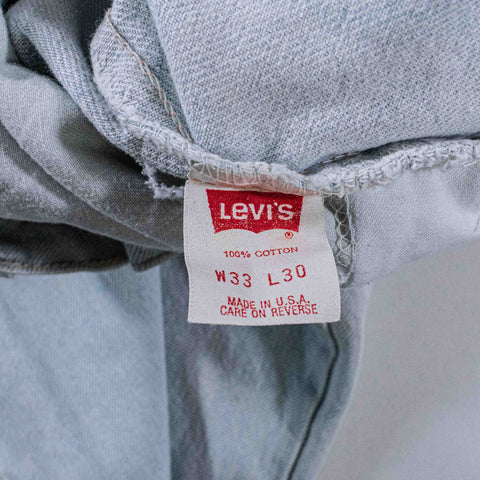 Levis 505 Orange Tab Jeans Faded