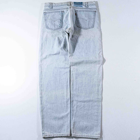 Levis 505 Orange Tab Jeans Faded