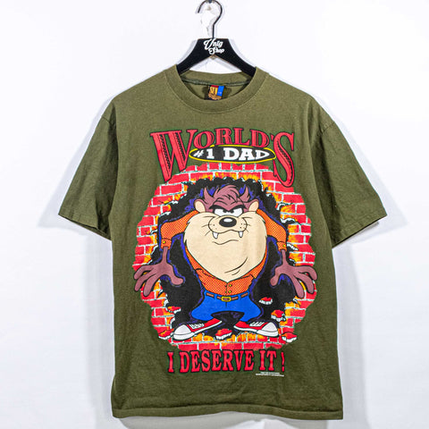 Taz Tazmanian Devil World's #1 Dad T-Shirt
