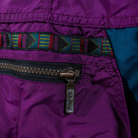 LL Bean Aztec Pullover Anorak Windbreaker Made in USA