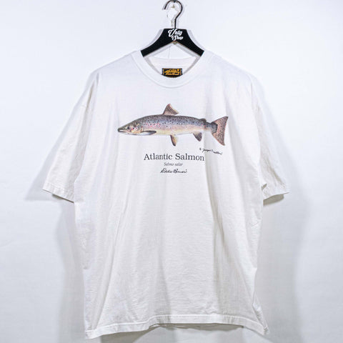Eddie Bauer Atlantic Salmon T-Shirt Made in USA