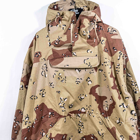 Military Anorak Hooded Pullover Ripstop Chocolate Chip Camo Lakeview Sportswear