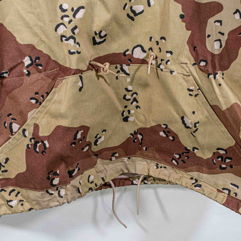 Military Anorak Hooded Pullover Ripstop Chocolate Chip Camo Lakeview Sportswear