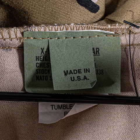 Military Anorak Hooded Pullover Ripstop Chocolate Chip Camo Lakeview Sportswear