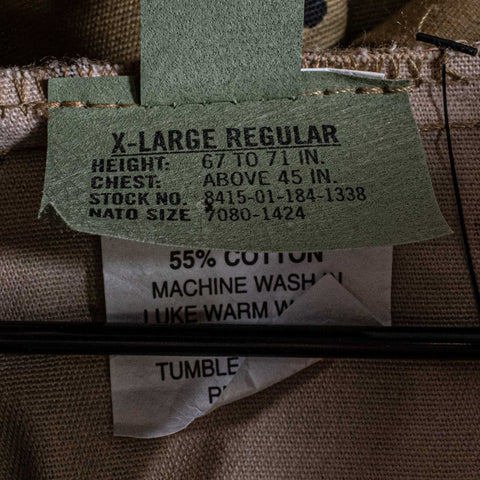 Military Anorak Hooded Pullover Ripstop Chocolate Chip Camo Lakeview Sportswear