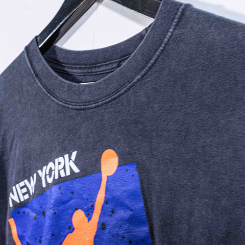 New York Knicks Nike Statement Courtside T-Shirt Long Sleeve