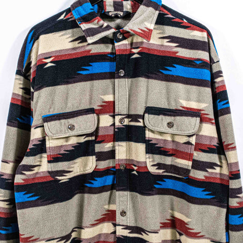 Aztec Fleece Guide Gear Button Shirt