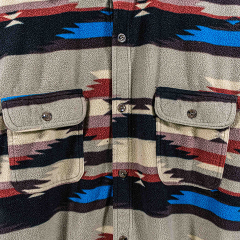 Aztec Fleece Guide Gear Button Shirt