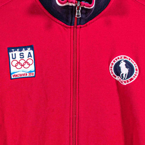 Polo Ralph Lauren Track Jacket Team USA Vancouver 2010 Olympics