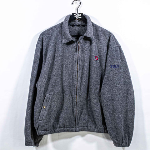 Polo Ralph Lauren Golf Crest Zip Fleece Made in USA