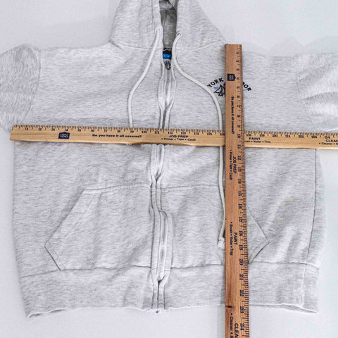 York Harbour Maine Lighthouse Zip Hoodie Sweatshirt