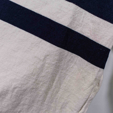 Chaps Ralph Lauren Crest Striped Long Sleeve Polo Shirt