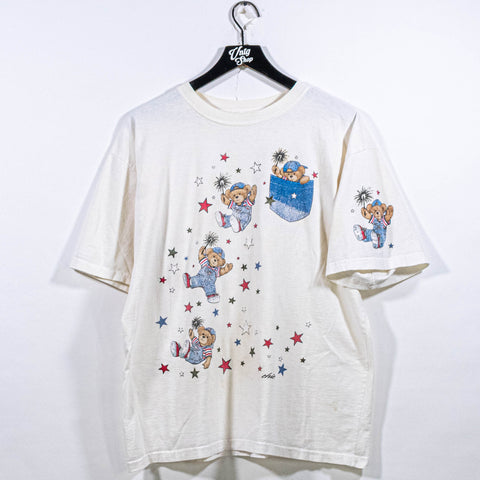 USA Hip Hop Bears AOP T-Shirt Chic