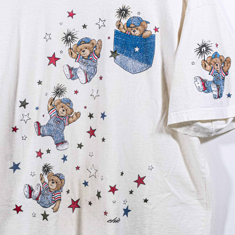 USA Hip Hop Bears AOP T-Shirt Chic