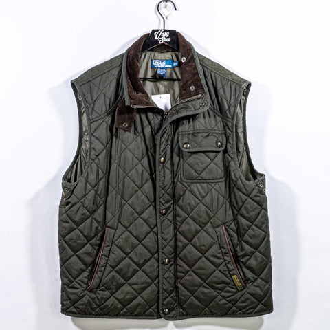 Polo Ralph Lauren Quilted Hunting Equestrian Vest Gillet