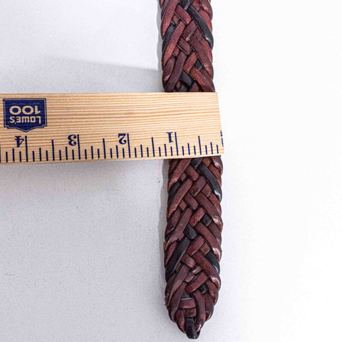 Cole Haan Braided Leather Belt Crafted In England