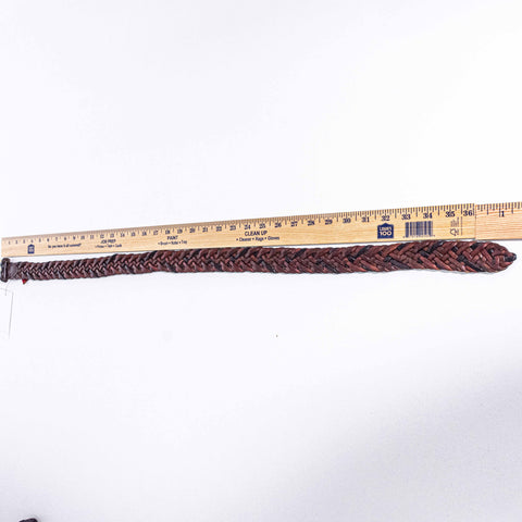 Cole Haan Braided Leather Belt Crafted In England