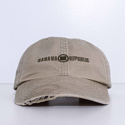 Banana Republic Spell Out Hat Distressed