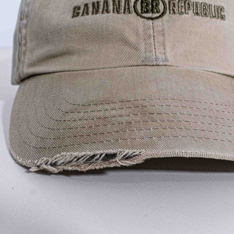 Banana Republic Spell Out Hat Distressed