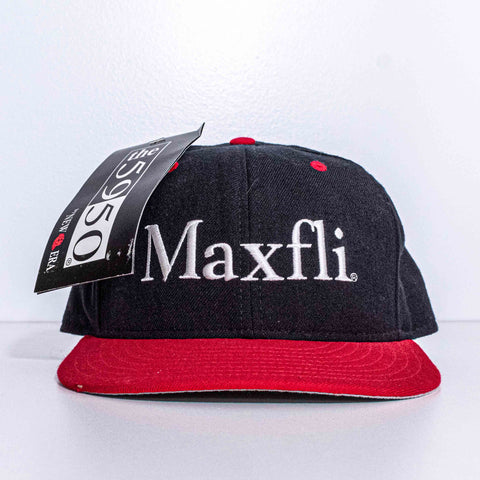 Maxfli Golf New Era 59 50 Fitted Hat Wool Made in USA 7 3/8