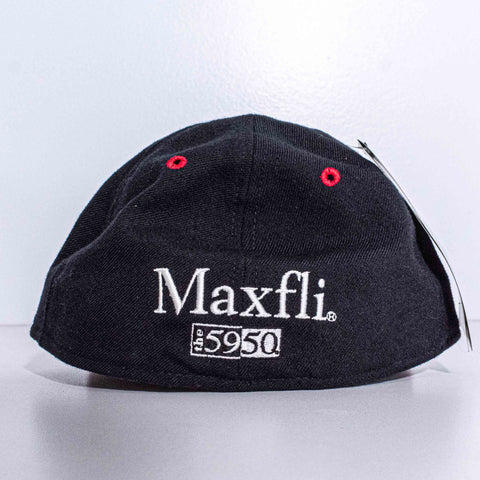 Maxfli Golf New Era 59 50 Fitted Hat Wool Made in USA 7 3/8